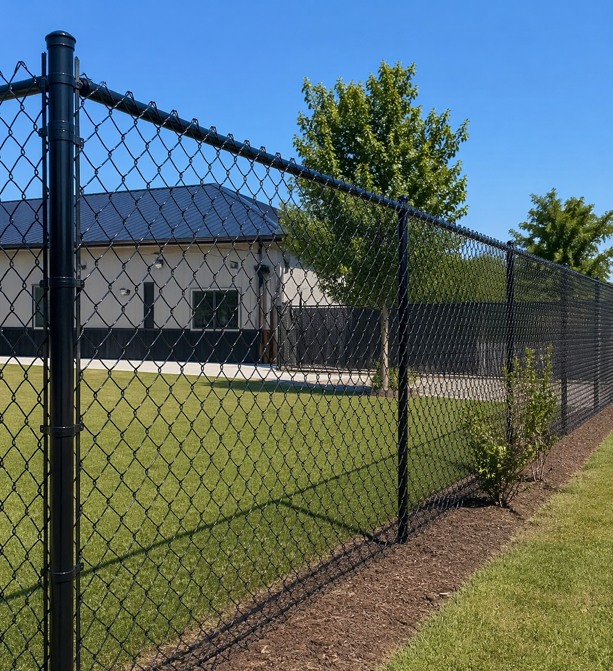 Chain-link fence and gate installation by Mar Contracting LLC